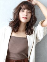 テトテ 三宮店(Tetote)&nbsp;【tetote神戸三宮】ウェーブ×ブラウンベージュ×セミウェット