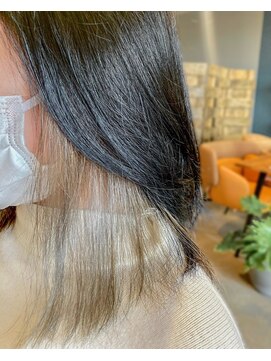 美容室ブラッシュアップ イヤリングカラー