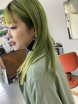 フィン(fin,)&nbsp;fin,/くびれヘア/似合わせカット/デザインカラー/ツートンカラー