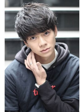 クーエフー(coo et fuu) 爽やかメンズ☆無造作マッシュナチュラル黒髪