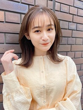 ガーデン 銀座(GARDEN) ふんわりレイヤーミディアム/ヘアセット/韓国/ダブルカラー