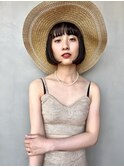 王道ボブ/暗髪/クラシカルボブ