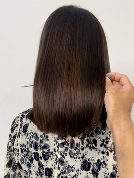 ハニーシブヤ(HONEY shibuya) 大人可愛い20代30代40代髪質改善ストレート×しょこらブラウン
