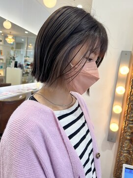 コワファースト  させぼ五番街店(COIFF1RST) ミニボブ×インナーカラー
