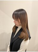 小顔レイヤーカット