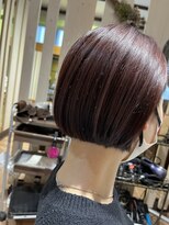 フランジェッタヘアー(Frangetta hair)&nbsp;艶ボブ