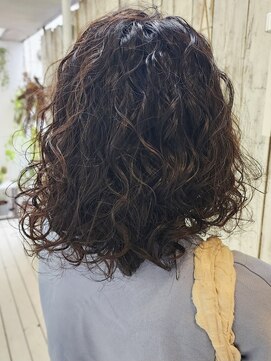 シャロン(SHARON) 【SHARON原宿】スパイラルパーマ×ミディアムボブ