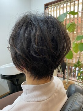 あさひ ドライカットで作る絶壁補正カット