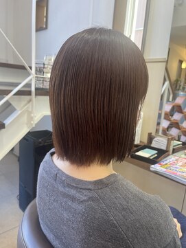 コアフィールフィス(COIFFURE fils) 《見附　今町》M3Dカラー　ミディアム
