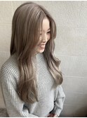 @gen.yamada_kaho_ハイトーンベージュ/美髪