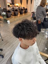 サボン ヘア デザイン カーザ(savon hair design casa+) 波巻きパーマ