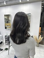 ディジョン(Dijon)&nbsp;韓国顔まわりレイヤーカットグレージュオリーブベージュブラウン