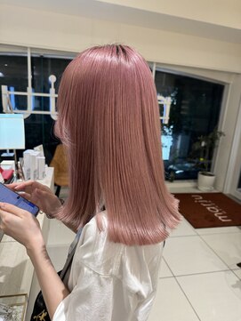 マージュ ギンザ(marju GINZA) ☆ブリーチカラー ピンクカラー