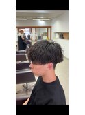 メンズマッシュ ツイスパ 東海大学前駅 メンズパーマ
