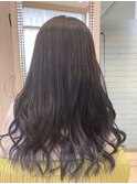 20代30代40代艶感ストレートアッシュグレージュ透明感ロング