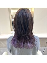 シエル 大分中央町店(CIEL)&nbsp;パープルラベンダー×インナーカラー