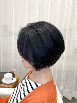 アッカ(acca) レイヤードボブ@黒髪