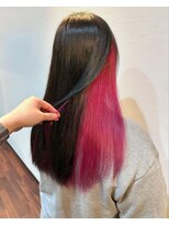 ヘアーデザイン アズール(Hair Design Azur) 【Azur】 Inner × pink