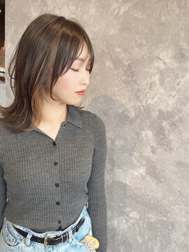 ザラフター ザブリーチ 新下関(the laughter/The bleach) ミディアムボブレイヤー