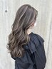ハイライト＋全体カラー＋カット　￥15620～