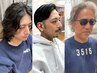 メンズ限定★カット+ヘッドスパ＋首肩指圧+眉カット￥12650→￥9900