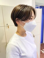 テクネ 天神大名(techne)&nbsp;天神大名ミルクティーベージュダブルカラーケアブリーチショート