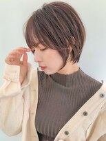 ロンド 銀座(Lond)&nbsp;【成田】ミニウルフレイヤーカット顔周りカットショート/銀座21