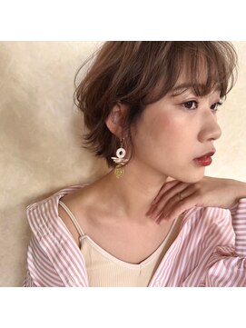 ミリ 奈良店(mm) ふんわりショート/ボブ/近鉄奈良