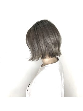 ネウィ 調布(newi) アゴラインボブスタイル/外ハネボブ/くびれヘアー/髪質改善/ラフ