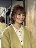 ボブ ボブレイヤー 切りっぱなしボブ