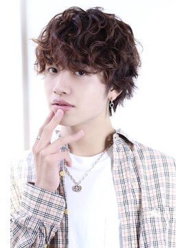 リップス レイ ギンザ(LIPPS Ray GINZA) 【ふわっと無造作質感】あざとクシャッとパーマ