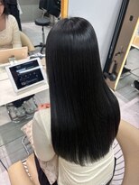 ロンドメリア 天神大名店(Lond Melia)&nbsp;着物ヘア/大人ガーリー/ダークアッシュ/似合わせカット