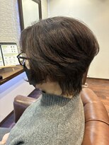 ヘアー サロン アットシュシュ(Hair Salon At'shushu)&nbsp;ミセスの前下がりショートでマイナス5歳♪
