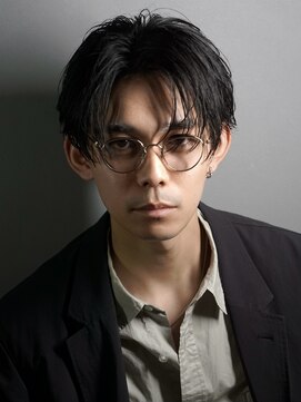 ゴールド 京都 三条(GOALD) センターパート ニュアンスパーマ 毛流れ ジェントルショート