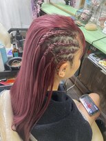 ヘアースペース 練馬店(hair space COCO)&nbsp;ピンクヘアーでコンロー