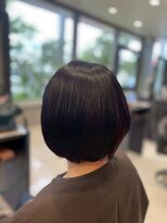 アース 南福島店(HAIR&MAKE EARTH) 丸みのあるボブ