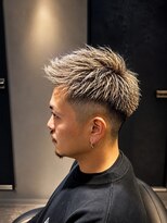 イフメンズサロン 柏(if men's salon)&nbsp;ホワイトベージュ×スキンフェード
