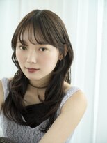 キネン バイ ツリー 宇都宮(kinen by tree)&nbsp;ダークグレージュセミロングの落ち着いた艶と毛流れ