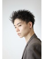 エース(ACES)&nbsp;メンズショート/スパイキーショート/アップバング/短髪パーマ