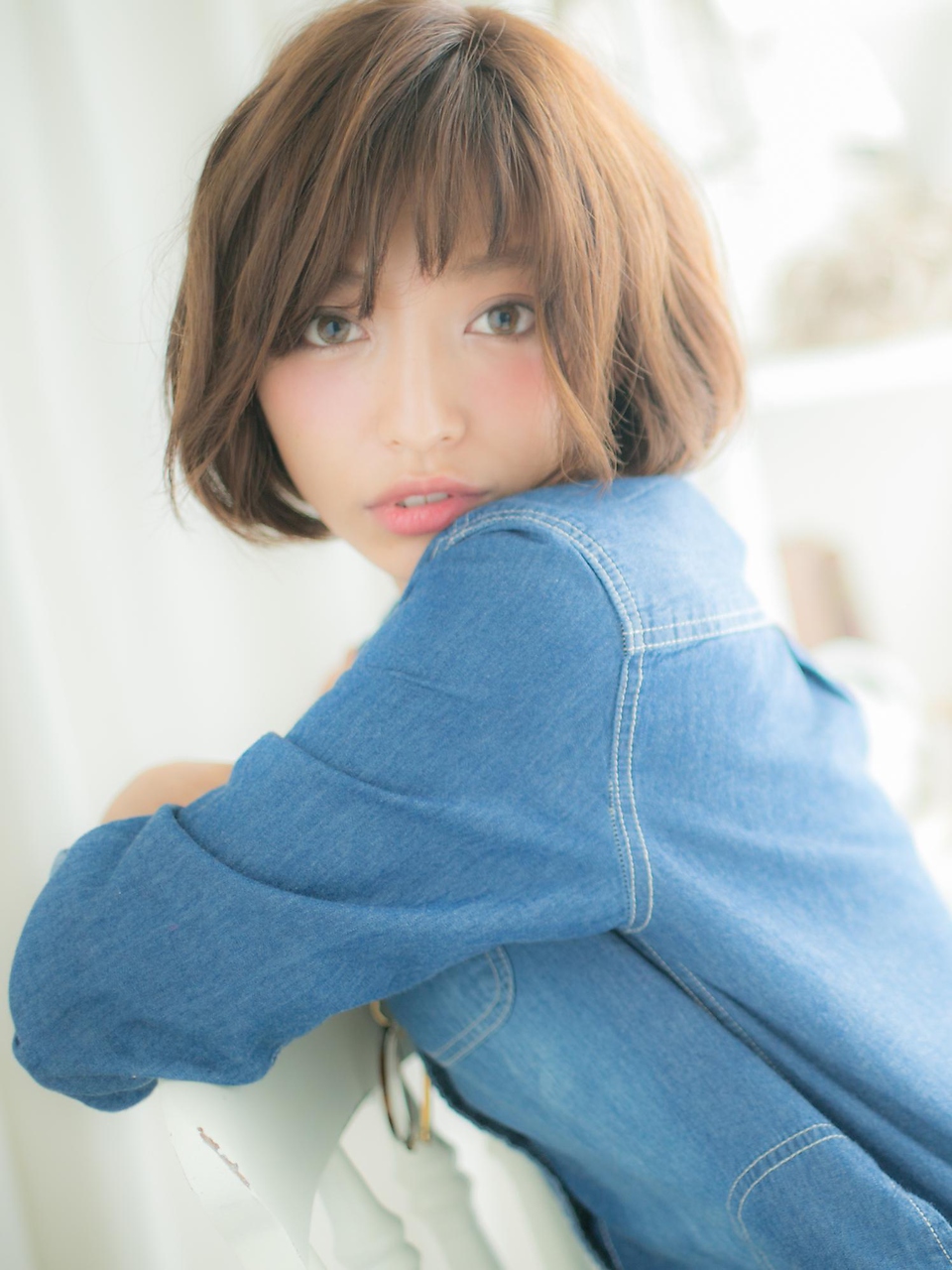 ショートバングとラフ☆ミディａ