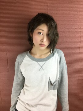 イマージュアヴェダ 丸井吉祥寺店 ImageAVEDA吉祥寺 阿部 愁也 ヌケ感×耳かけショートボブ