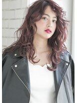 シャンプー 本店(SHAMPOO)&nbsp;エッジの効いたスタイリングで、甘辛ロングヘアー☆