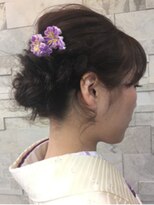 カラーズ ヘアコントロール(COLORS hair control)&nbsp;アップスタイル 着物