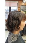 波巻きデジタルパーマ
