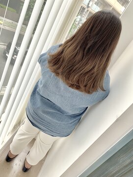 エイトタマプラ たまプラーザ店(EIGHT tamapla) 【EIGHTたまプラ】デザインカラー_切りっぱなしボブ