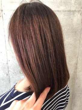 ヘアーアンドメイク ファット(Hair&Make PHAT) ラベンダーベージュイルミナカラーミディアム40代50代