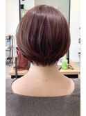 【 Ｉ. 】30代40代大人女性におすすめ ひし形ショートボブ　川口