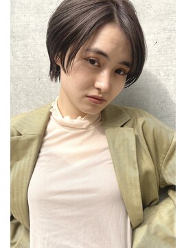 キコ 天神大名西通り店(kico) kico☆20代30代40代50代ひし形 前下がりショート 小顔