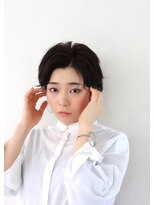 フラミューム たまプラーザ(flammeum)&nbsp;モードなセンターパートショート【たまプラーザ】