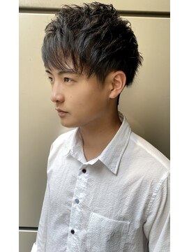 グランドライン(GRAND LINE) 20代、30代、40代　爽やかひし形ショートスタイル